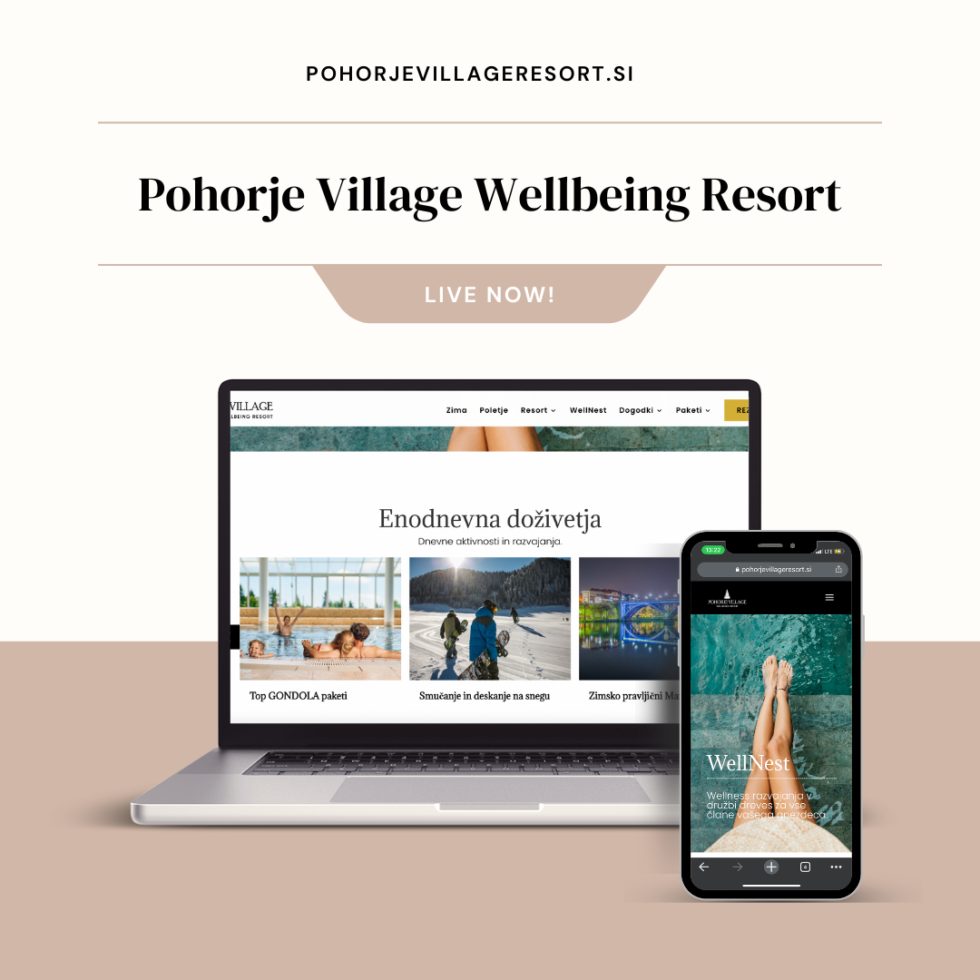 Pohorje Village Wellbeing Resort - Scribo Pr