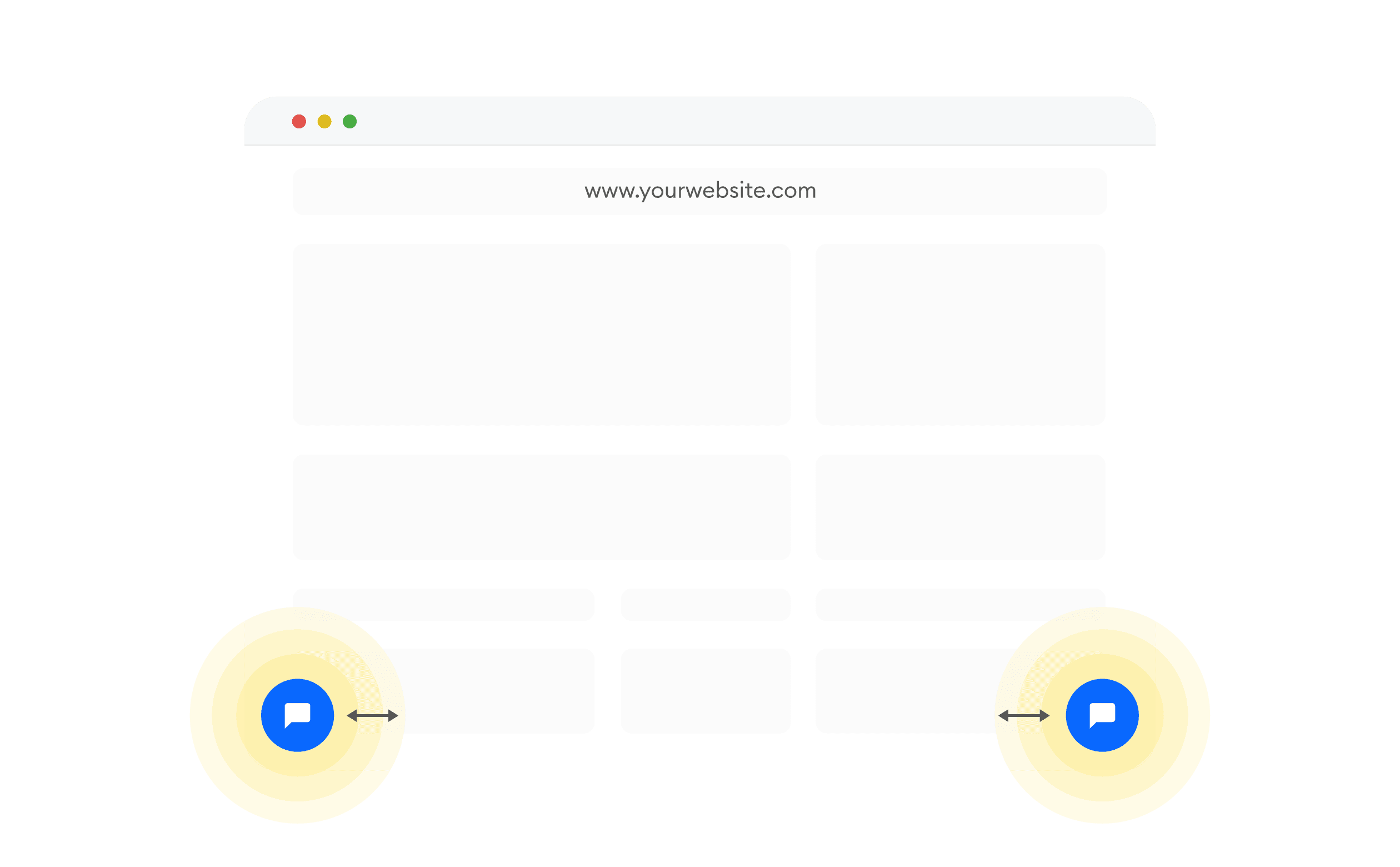 Chat widget position